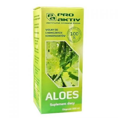 Pro Aktiv Aloes 500 ml z USA bez konserwantów