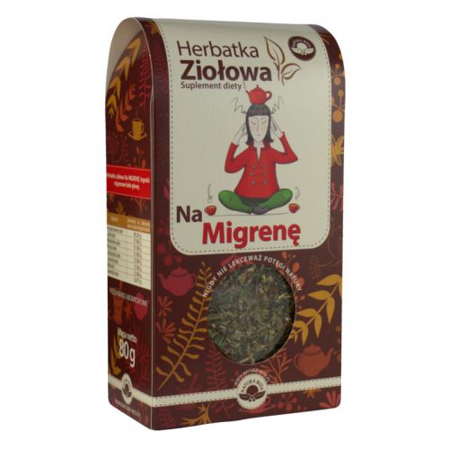 Natura Wita Herbata Ziołowa Na Migrenę 80G