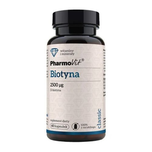 Pharmovit Biotyna 60 k mocne włosy