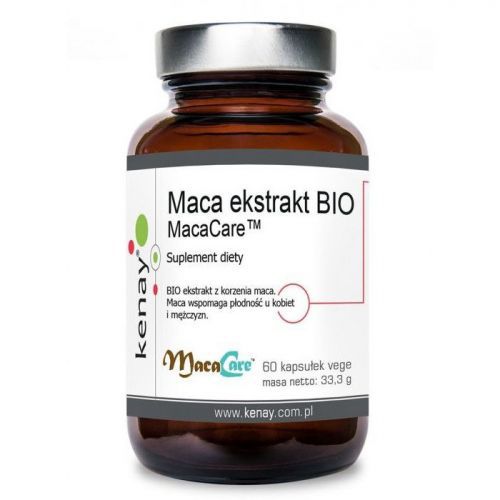 Kenay MACA ekstrakt BIO MacaCare 60 k