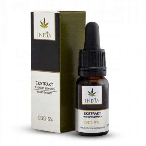 India Olej CBD 5% 10 ml ekstrakt