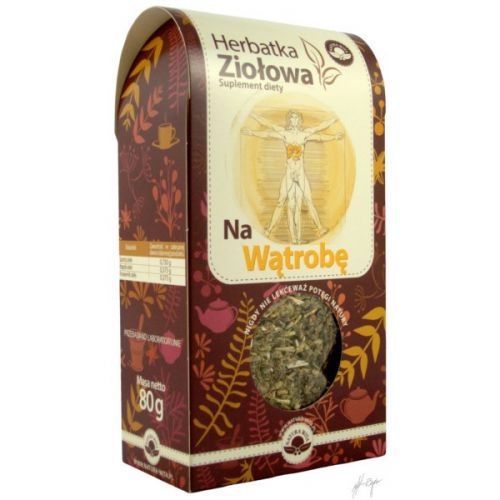 Natura Wita Herbata Ziołowa Na Wątrobę 80G