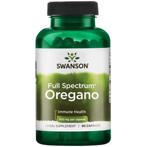 Swanson Oregano Leaf 450 Mg 90 K