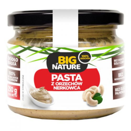 Big Nature Pasta z orzechów nerkowca 250 g