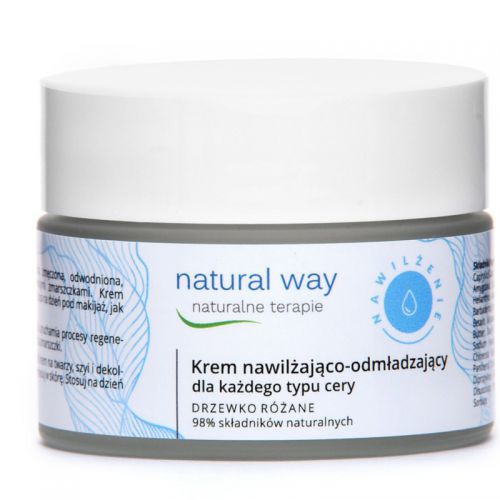 Natural Way Krem nawilżajaco - odmładzający 50 ml