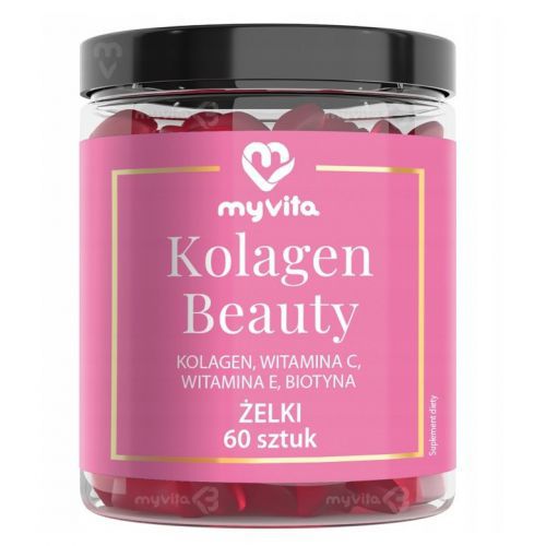 Myvita Żelki Naturalne Kolagen Beauty 60 szt.