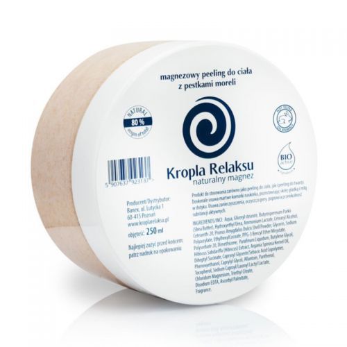 Kropla Relaksu Peeling do ciała z pestkami moreli