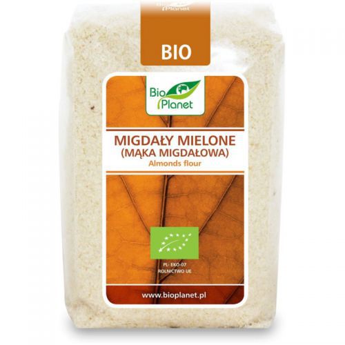 BIO PLANET Migdały mielone(mąka migdałowa)BIO 250g