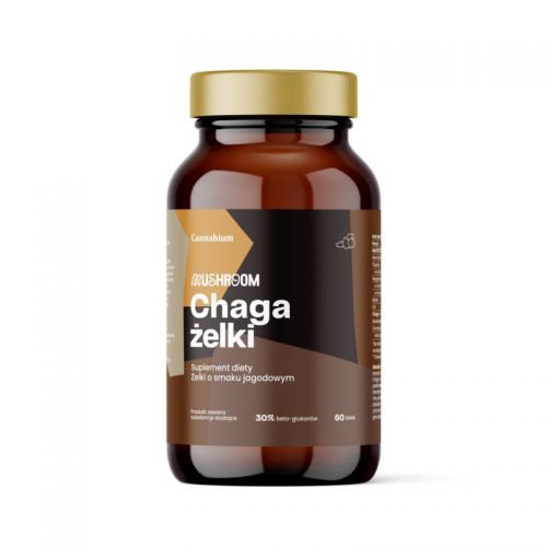 Cannabium Mushroom Chaga żelki 60 żelek