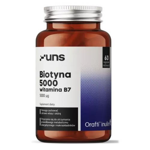 UNS Biotyna 60 k. vege witamina B7 5000