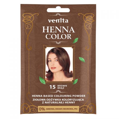 Venita Henna Color ZOK Nr 15 Brąz