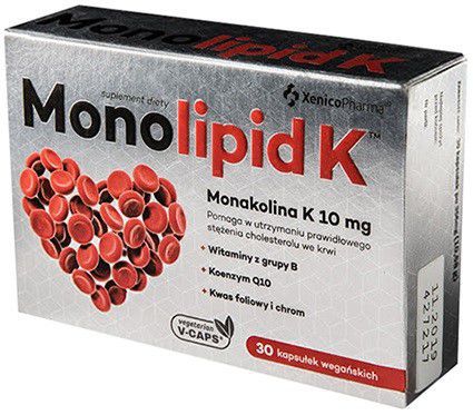 Xenicopharma Monolipid K 30 Kaps Czerwony Ryż