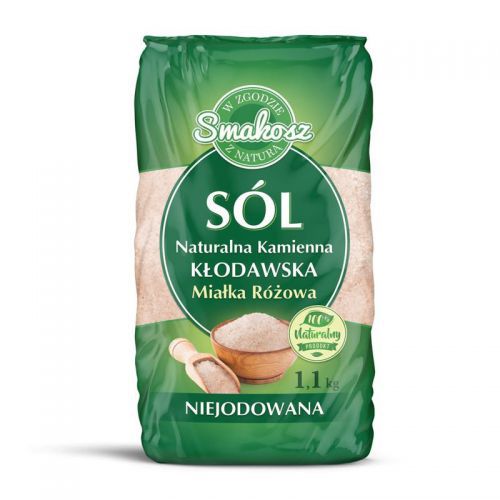 Smakosz Sól Naturalna Kamienna Miałka 1,1 kg