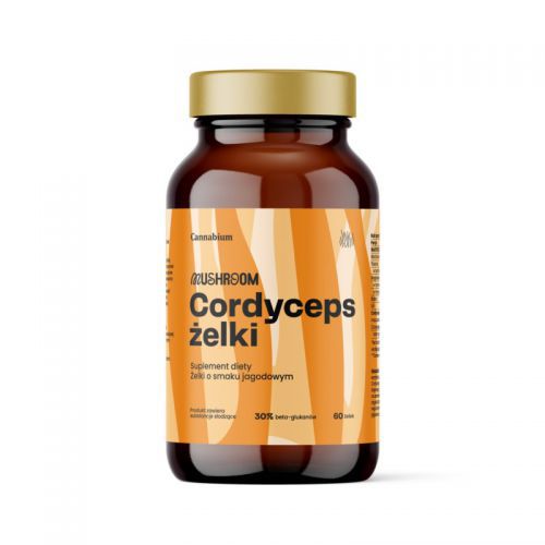 Cannabium Mushroom Cordyceps żelki 60 żelek