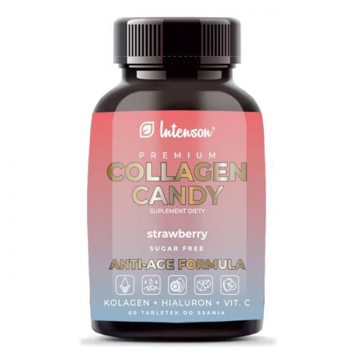 Intenson Collagen Candy Strawberry 60 t. ssania