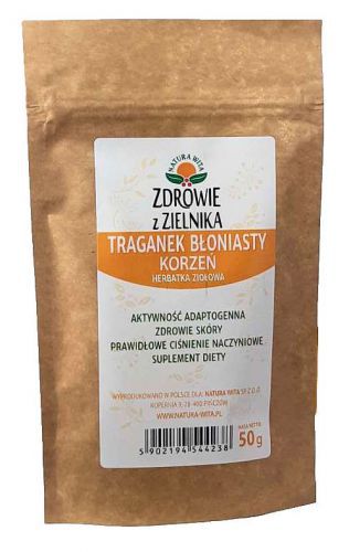 Natura Wita Traganek Błotnisty korzeń 50g