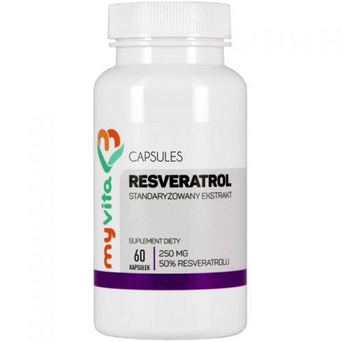 Myvita Resweratrol Standa. 50% 250 Mg 60 K