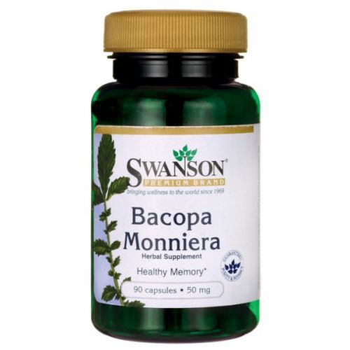 Swanson Bacopa Monniera 10:1 Extract 50 Mg 90 K