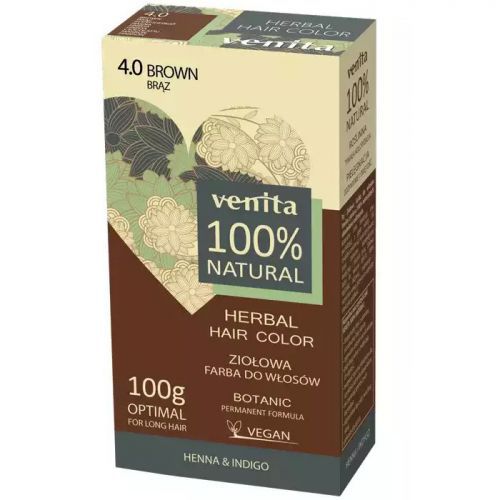 Venita Ziołowa Farba 4.0 Brown 100 g