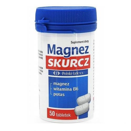 Polski Lek Magnez Skurcz 50 t.