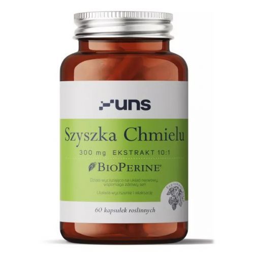 UNS Szyszka Chmielu + bioperine 60 k.