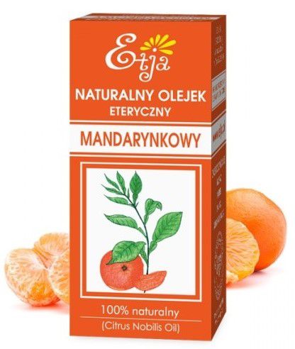 Etja Olejek Mandarynkowy 10Ml Działa Uspokajająco