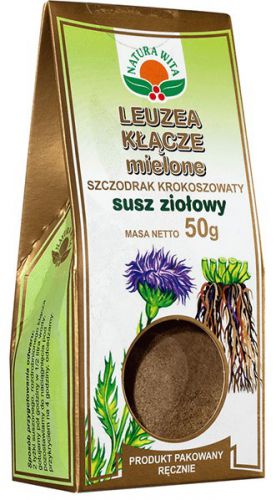 Natura Wita Leuzea Kłącze Mielone 50G