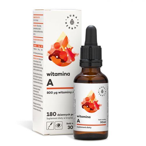 Aura Herbals Witamina A  30Ml wzrok