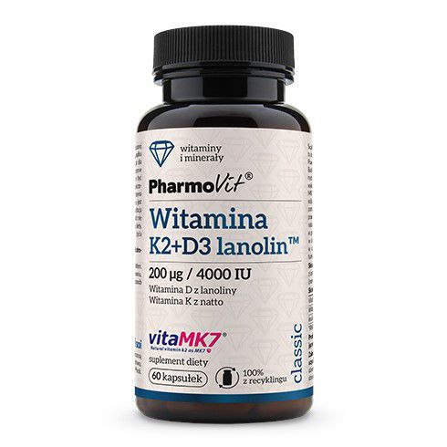 Pharmovit Witamina K2 MK7+ D3 4000 60 kap