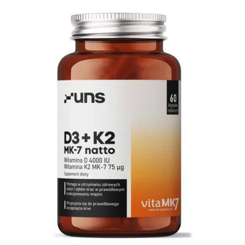 UNS D3 + K2 MK-7 natto 60 k