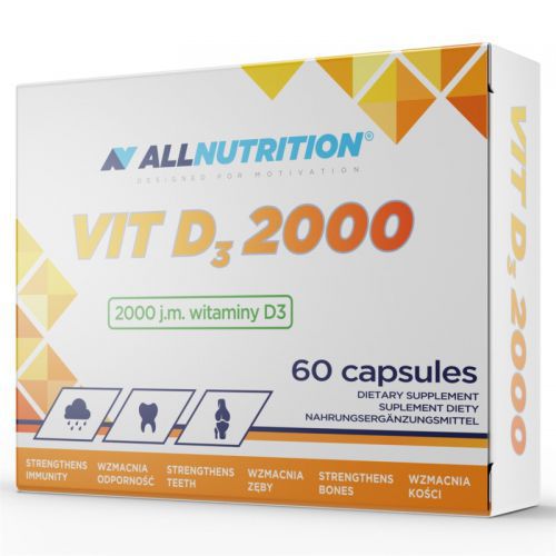 Allnutrition Witamina D3 2000 60 k odporność