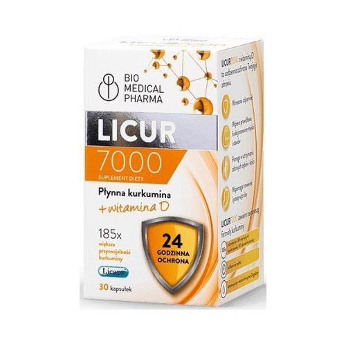 Bio Medical Pharma Licur 7000+Wit D 30K kurkumina