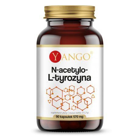 Yango N-acetylo-L-tyrozyna 570 mg 90 k nerwy