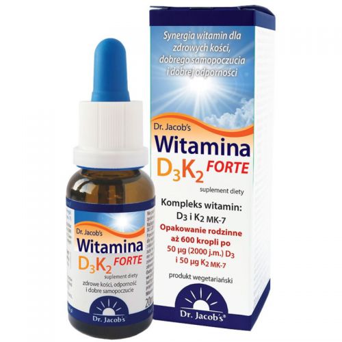 Dr Jacobs Witamina D3 K2 Forte 20Ml