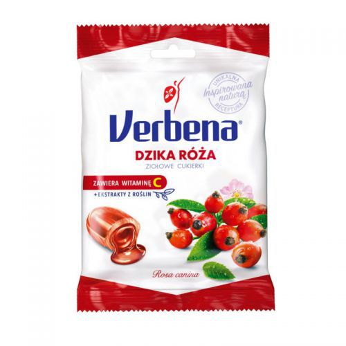 Verbena Dzika Róża cukierki ziołowe 60g
