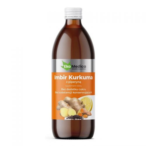 Ekamedica Imbir Kurkuma z piperyną 500 ml