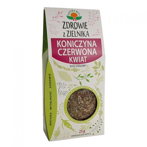 Natura Wita Koniczyna Czerwona Kwiat 25G