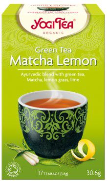 Yogi Tea Herbata Green Tea Matcha Lemon 17X1,8G