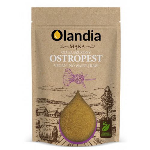 Olandia Ostropest odtłuszczony mielony 400 g