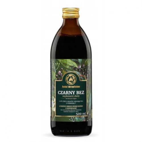 Herbal Monasterium Czarny Bez Sok 500 ml