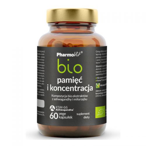 Pharmovit BIO Pamięć i koncentracja 60 k.