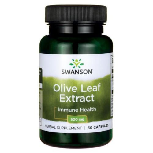 Swanson Olive Leaf- Liść Olwiny 500 Mg 60 K