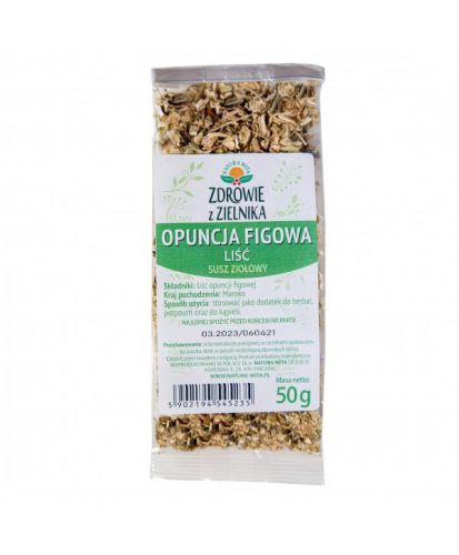 Natura Wita Opuncja Figowa Liść 50g