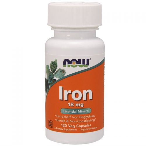 Now Foods Iron 18mg  120 K