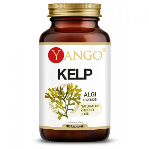 Yango Kelp Naturalne Źródła Jodu 100 kapsułek