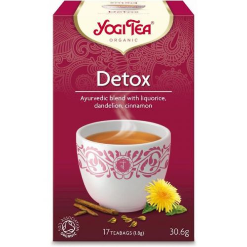 Yogi Tea Herbata Detox Bio 17X1,8G Oczyszczajaca