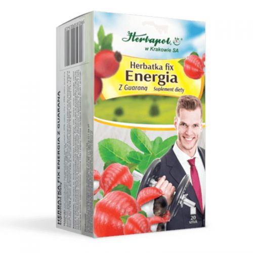 Herbapol Herbatka Fix Energia z Guaraną 20 sasz