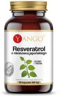 Yango Resveratrol 30 K 355 Mg Antyoksydant