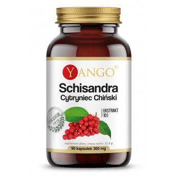 Yango Schisandra Ekstrakt 90 Kaps. 450 Mg stres