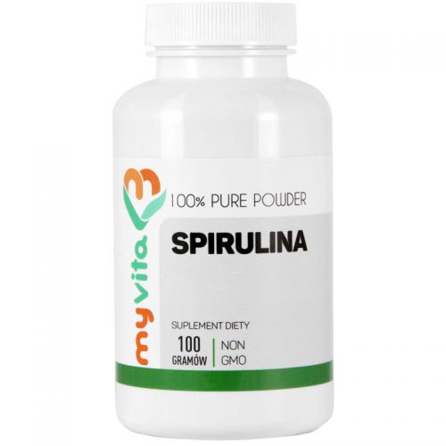 Myvita Spirulina Proszek 100 G Oczyszczanie